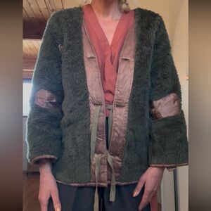 Vintage reversible military liner jacket